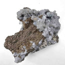 Blue Barite  & Pyrite - Specimen