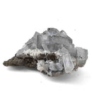 Blue Barite on Pyrite - Specimen