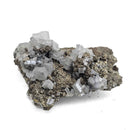 Blue Barite on Pyrite - Specimen