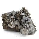 Blue Barite on Pyrite - Specimen