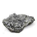 Blue Barite on Pyrite - Specimen