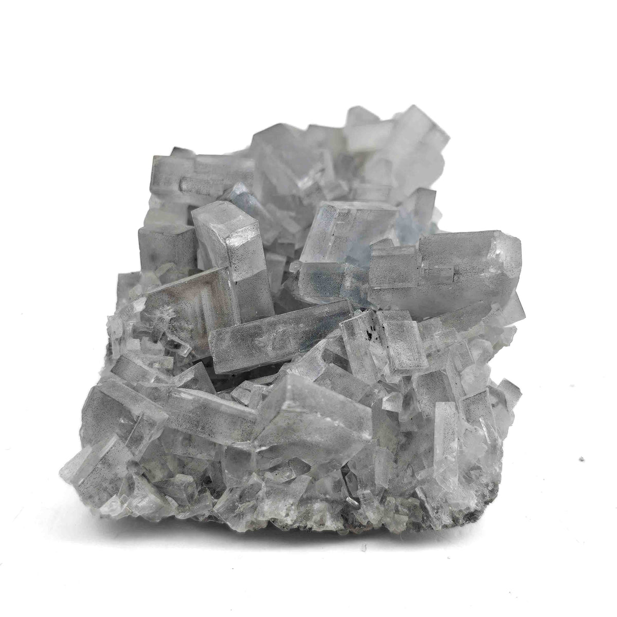 Blue Barite specimen, barium sulfate, from Cavnic Mine, Maramureș County, Romania.