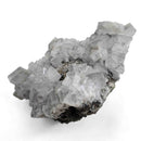 Blue Barite on Pyrite - Specimen