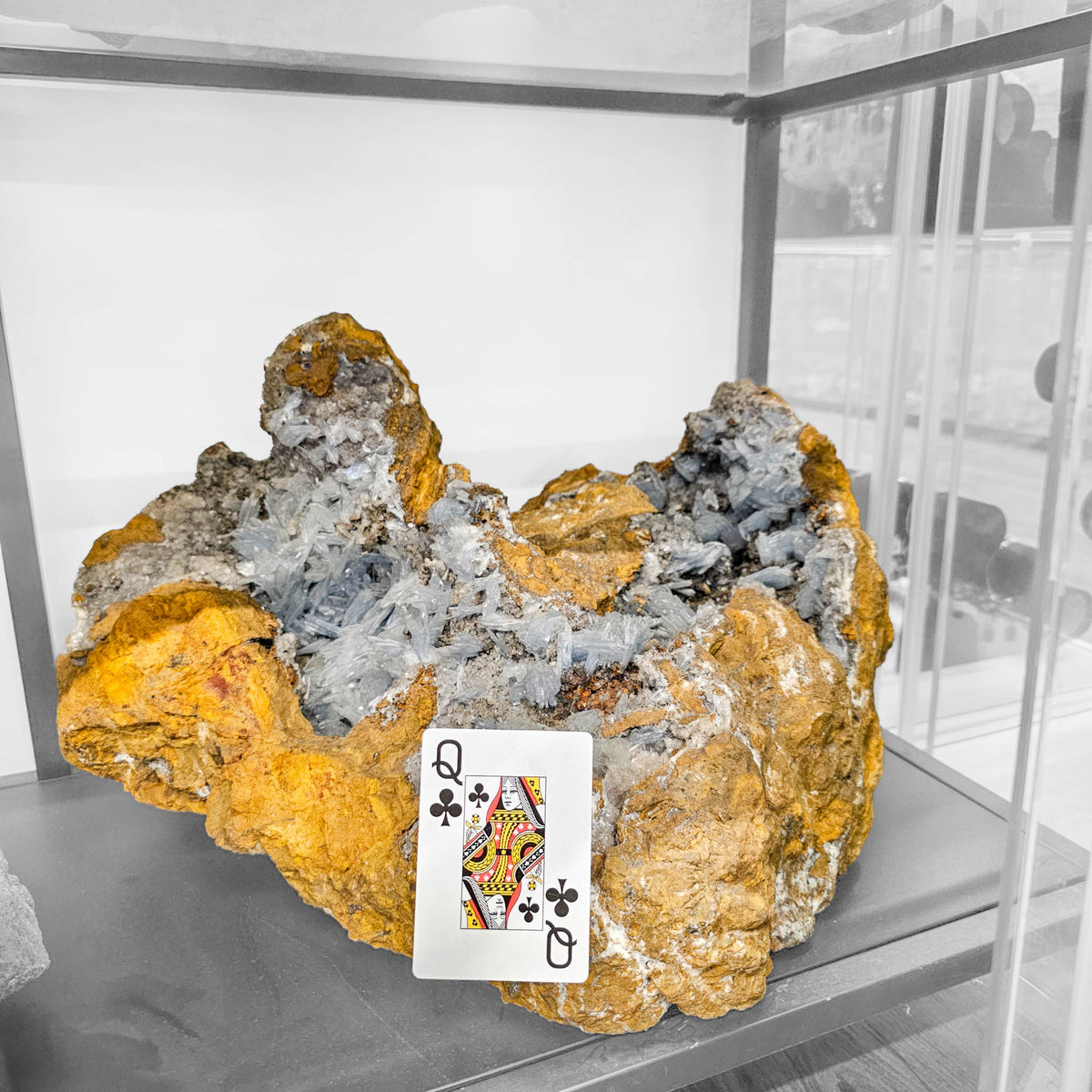 Blue Barite - Statement Specimen from Morocco, view 8 of 9