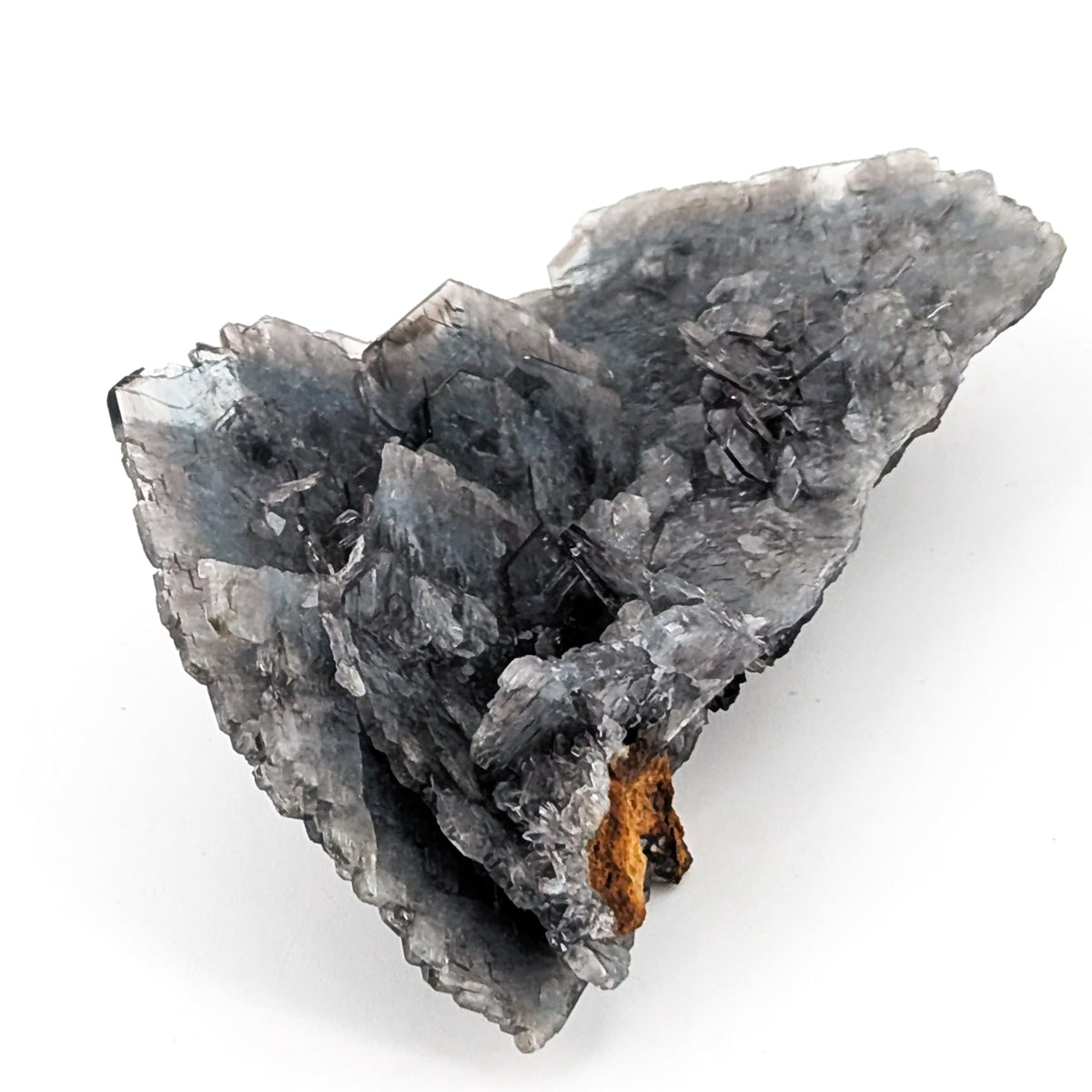 Blue Barite specimen, barium sulfate, from Cavnic Mine, Cavnic, Maramureș County, Romania.