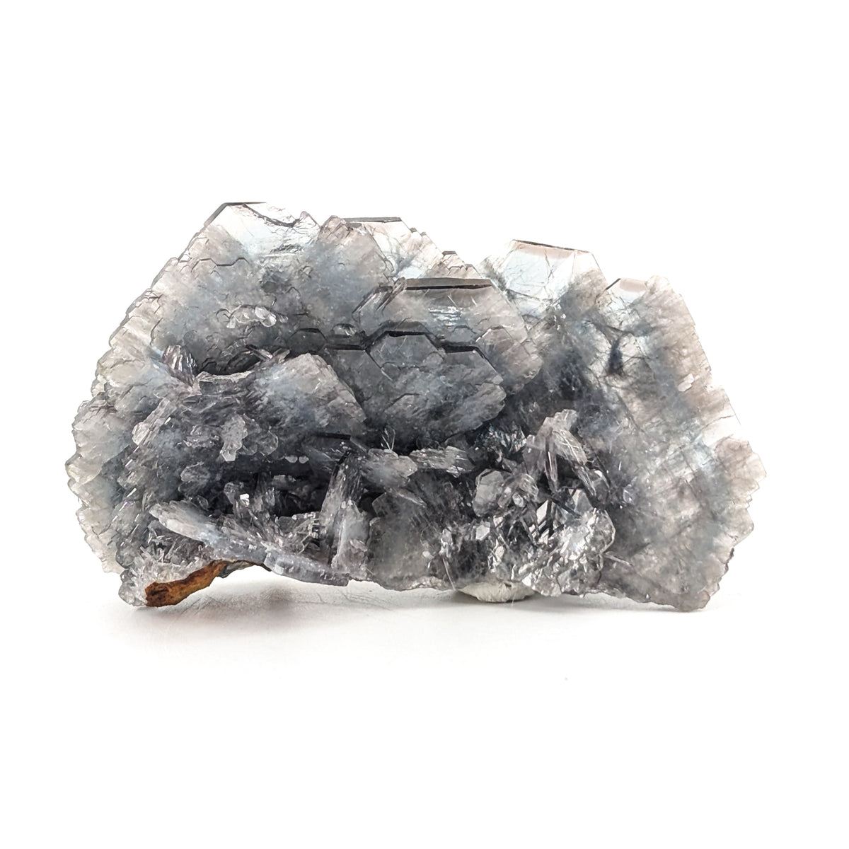 Blue Barite specimen, barium sulfate, from Cavnic Mine, Cavnic, Maramureș County, Romania.