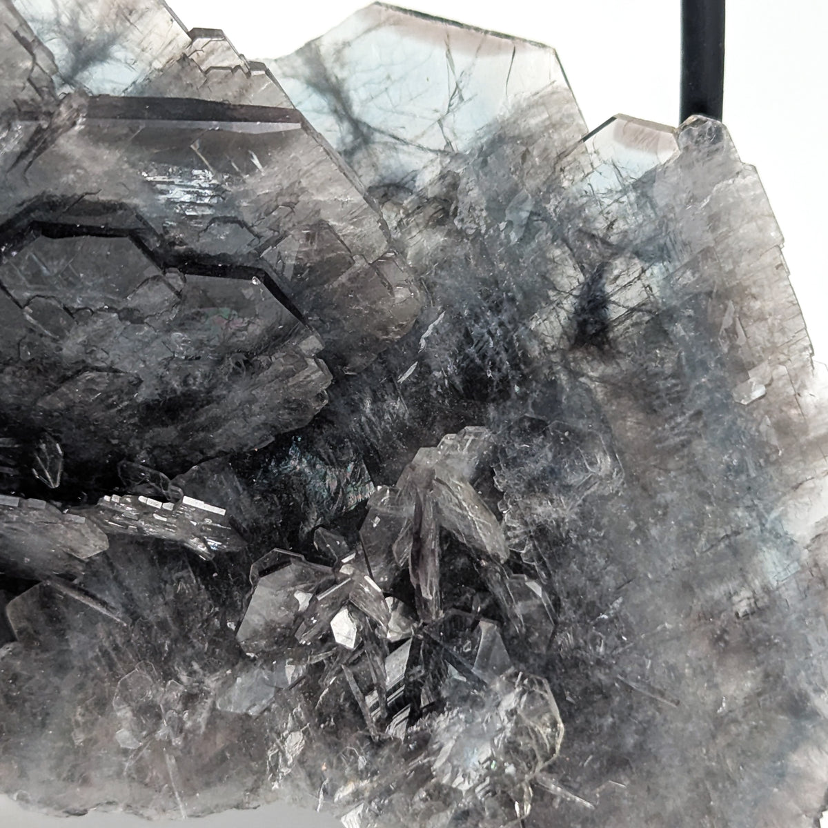 Blue Barite specimen, barium sulfate, from Cavnic Mine, Cavnic, Maramureș County, Romania.
