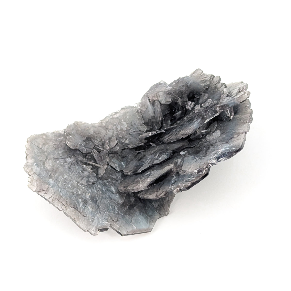 Blue Barite specimen, barium sulfate, from Cavnic Mine, Cavnic, Maramureș County, Romania.