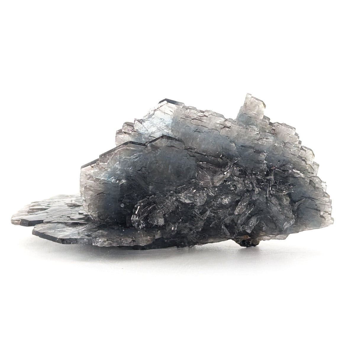 Blue Barite specimen, barium sulfate, from Cavnic Mine, Cavnic, Maramureș County, Romania.