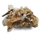 Brookite on Quartz - Specimen
