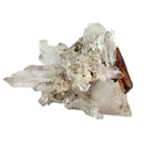 Brookite on Quartz - Specimen