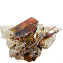 Brookite on Quartz - Specimen