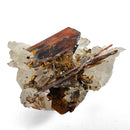 Brookite on Quartz - Specimen