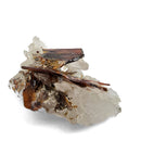 Brookite on Quartz - Specimen