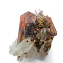 Brookite on Quartz - Specimen