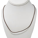 Brown Cord - Necklace