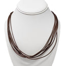 Brown Cord - Necklace