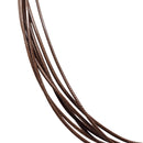 Brown Cord - Necklace