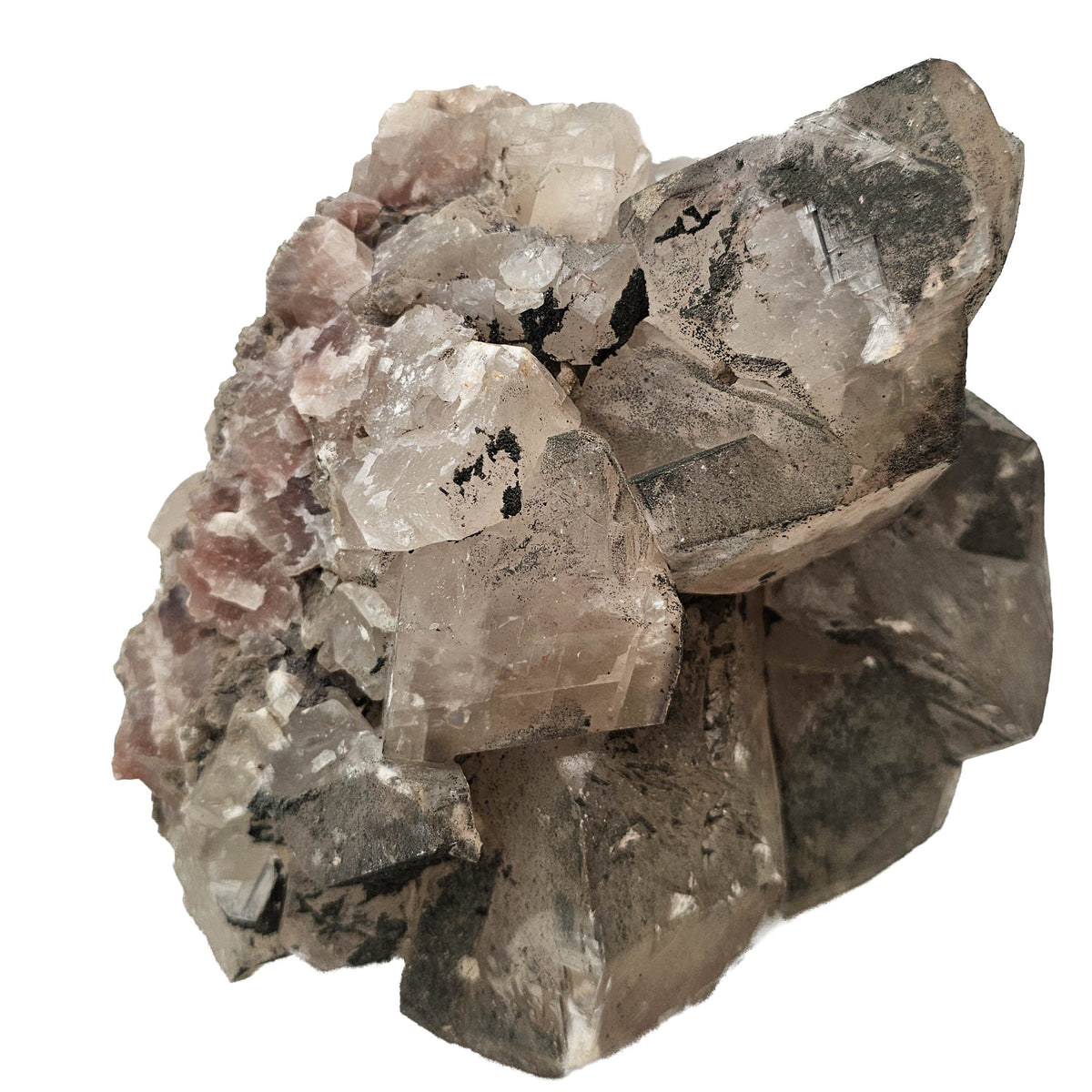 Calcite specimen, calcium carbonate, from Dundas Quarry, Ontario, Canada.