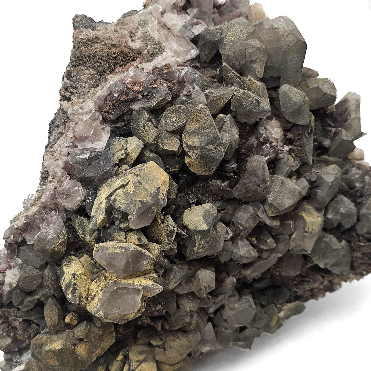 Calcite specimen, calcium carbonate, from Dundas Quarry, Ontario, Canada.