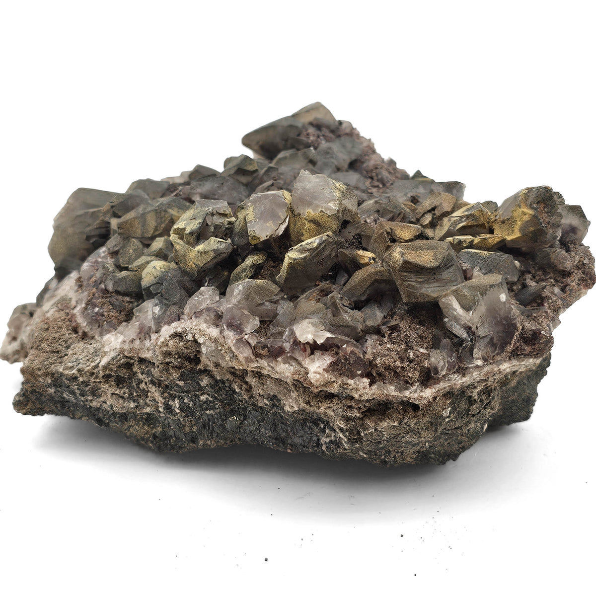 Calcite specimen, calcium carbonate, from Dundas Quarry, Ontario, Canada.