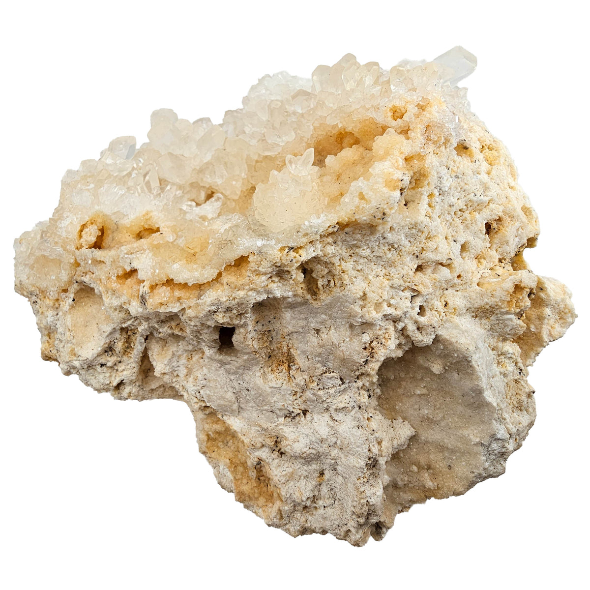 Calcite specimen, calcium carbonate, from Rembang area, Central Java, Indonesia.