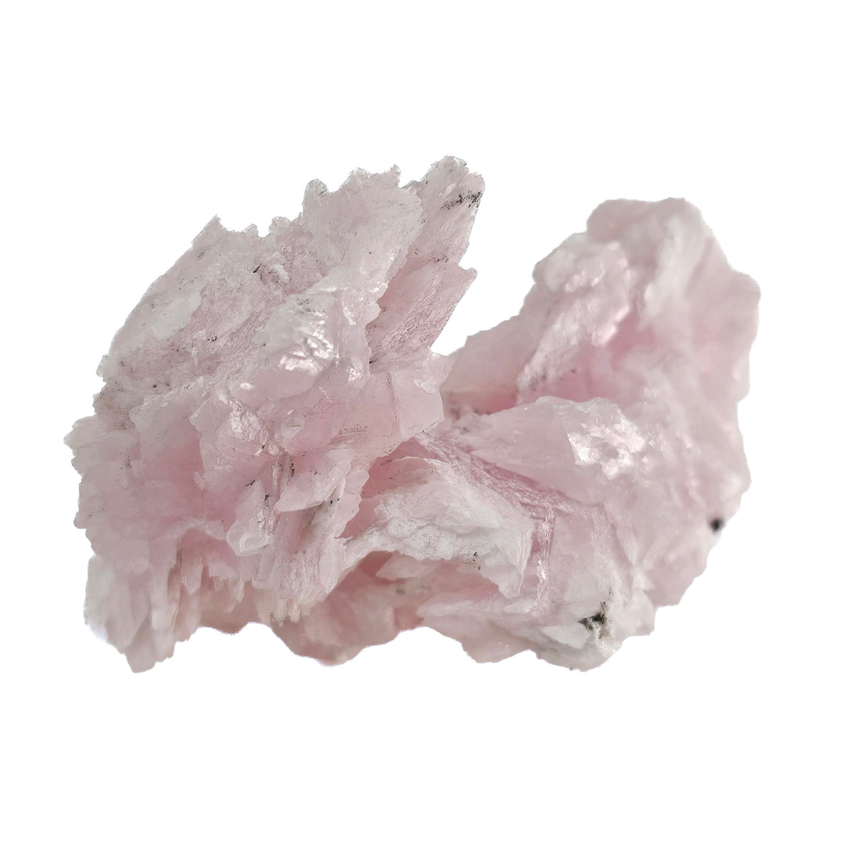 Pink Manganese Calcite mineral specimen, calcium carbonate, from Vtoroy Sovetskii Mine, Dalnegorsk, Primorsky Krai, Russia.