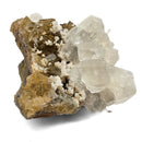 Calcite on Fluorite - Specimen