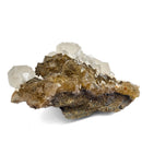 Calcite on Fluorite - Specimen
