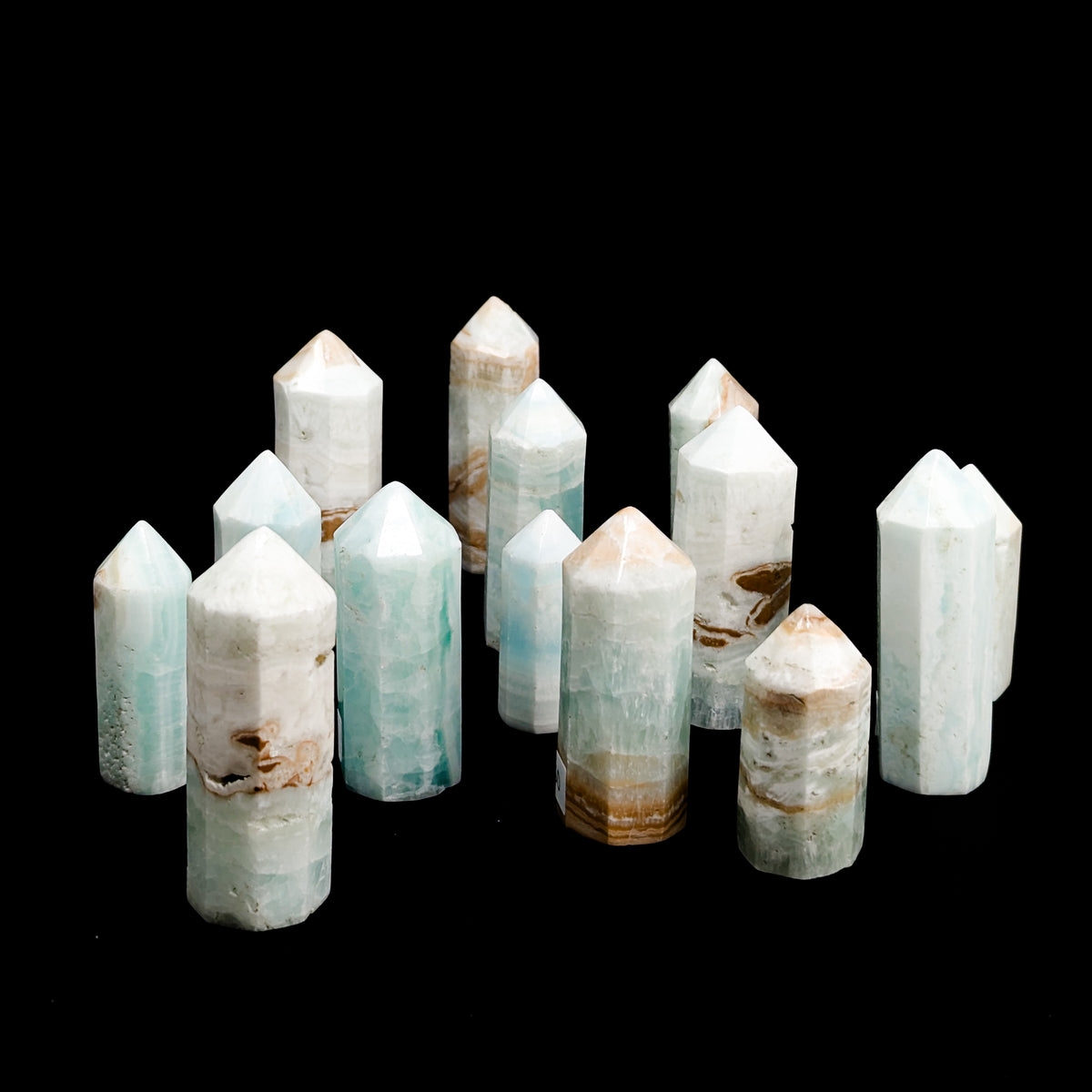 Caribbean calcite mini tower from Pakistan, photo 1 of 11