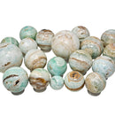 Caribbean Calcite - Spheres -  Pakistan/Afghanistan - Throat and Third Eye Chakras