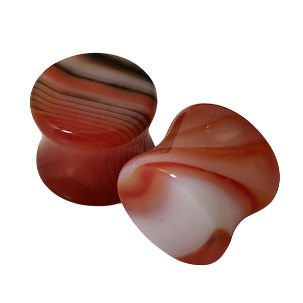 Carnelian - Plug Earring