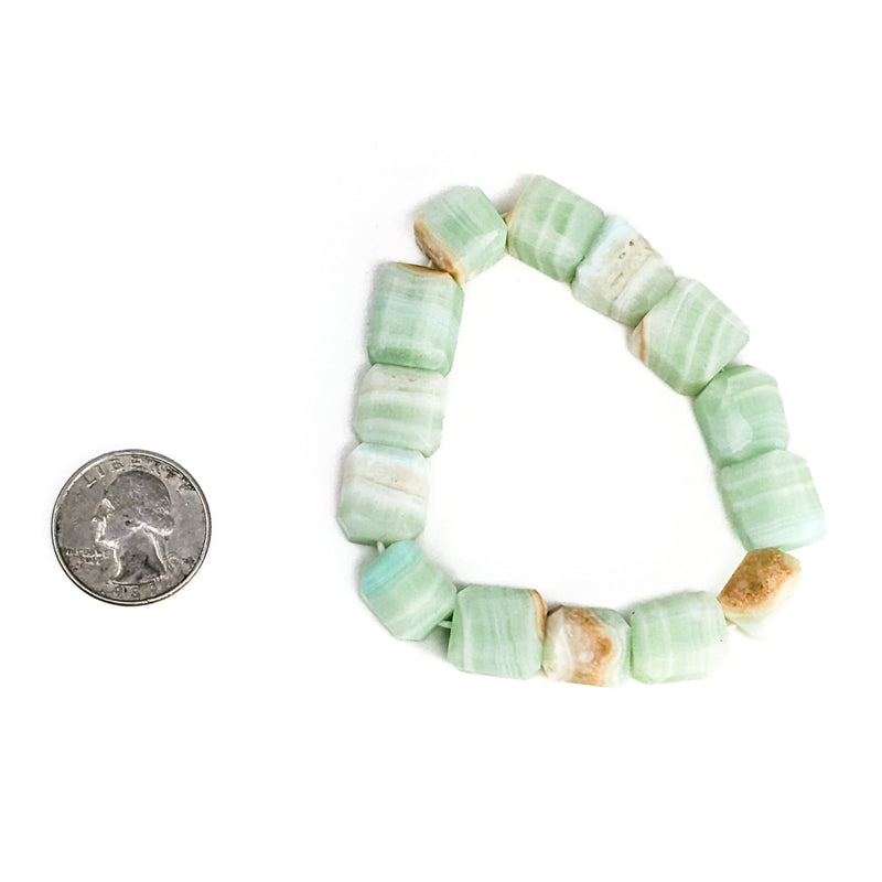 Caribbean Calcite - Bead Bracelet