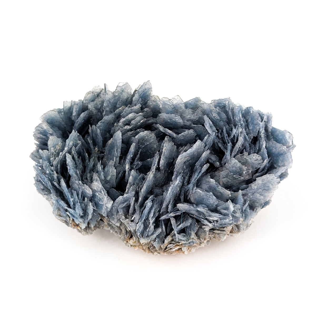 Cavnic Blue Barite specimen, barium sulfate, from Cavnic Mine, Cavnic, Maramureș County, Romania.