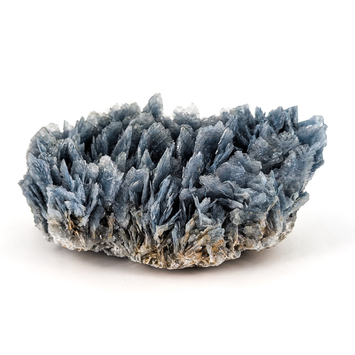 Cavnic Blue Barite specimen, barium sulfate, from Cavnic Mine, Cavnic, Maramureș County, Romania.