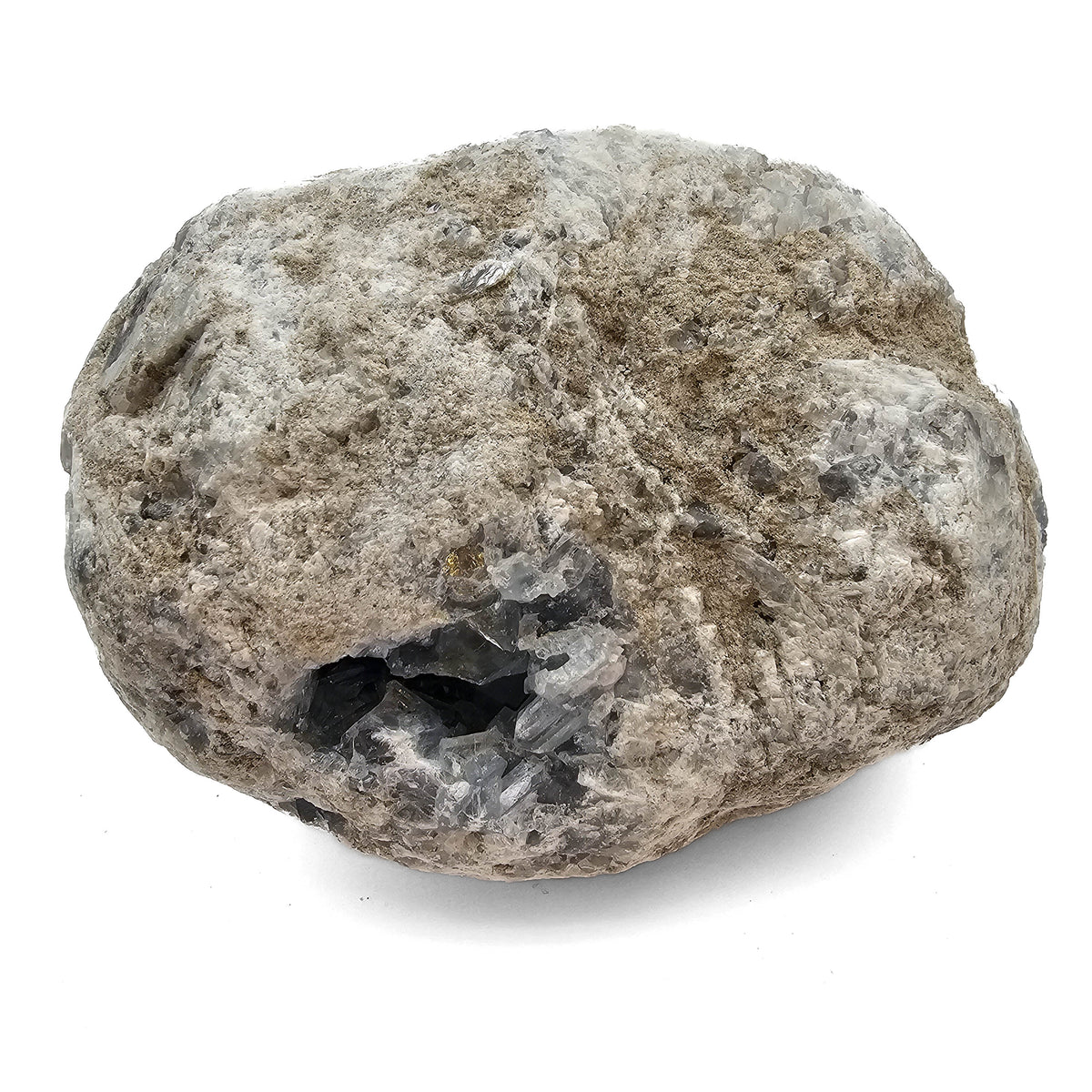 Celestite specimen from Sakoany area, Mahajanga Province, Madagascar.