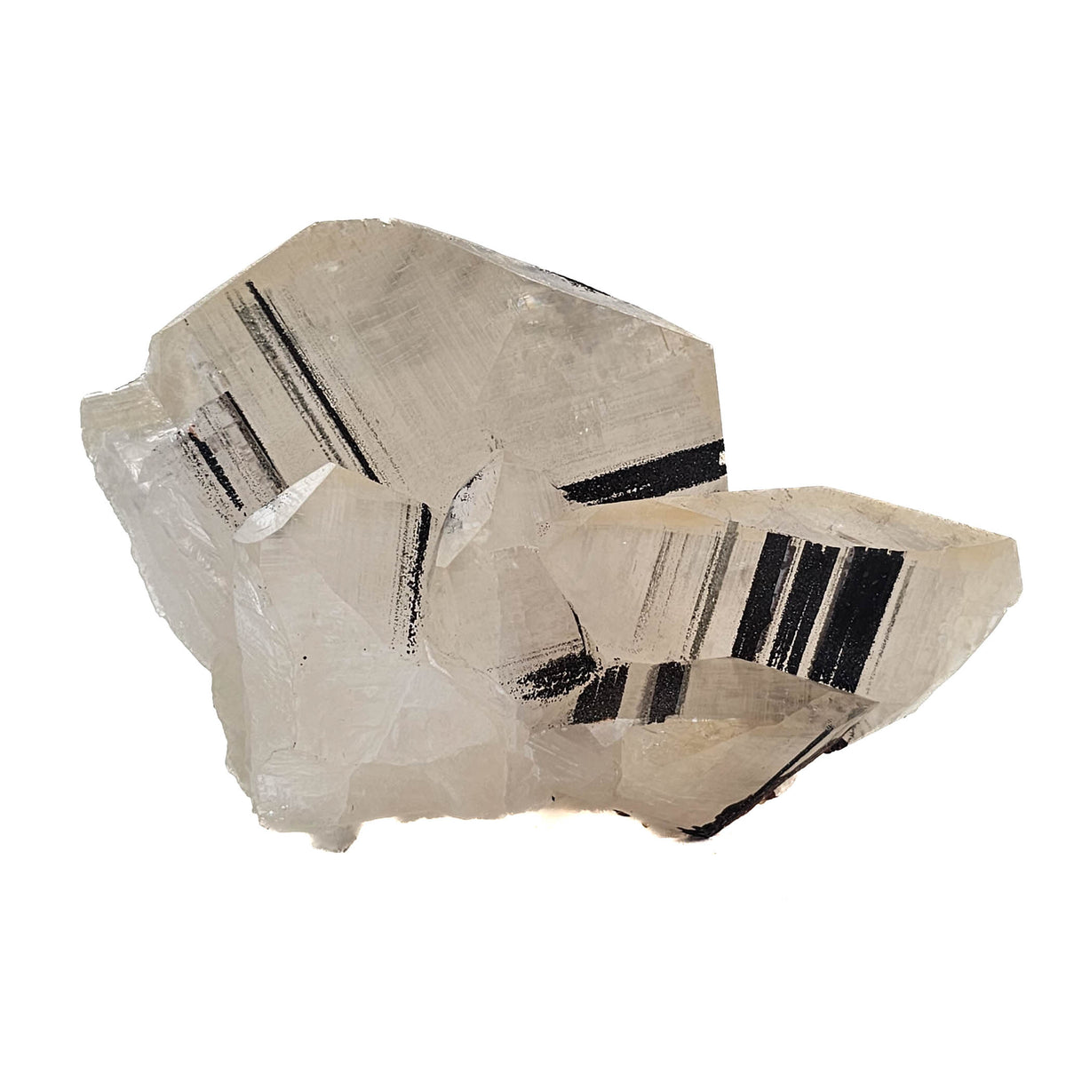 Mercedes Calcite (Chalcopyrite on Calcite) specimen from Daye Mine, Huangshi, Hubei Province, China.