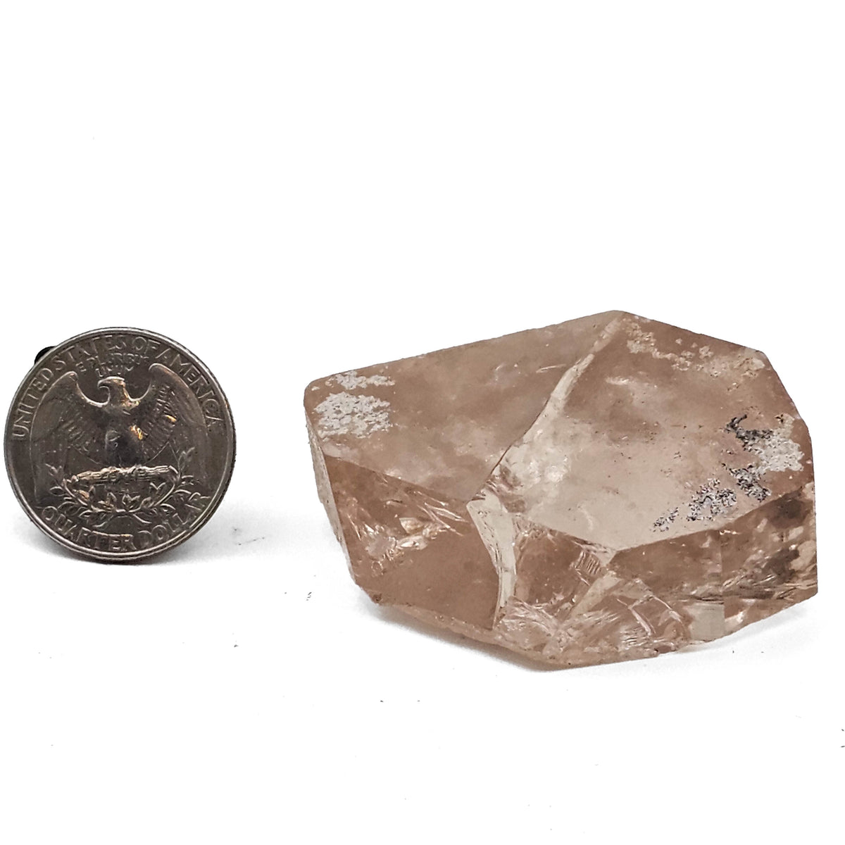 Champagne Topaz specimen from Katlang Topaz Mines, Khyber Pakhtunkhwa, Pakistan.