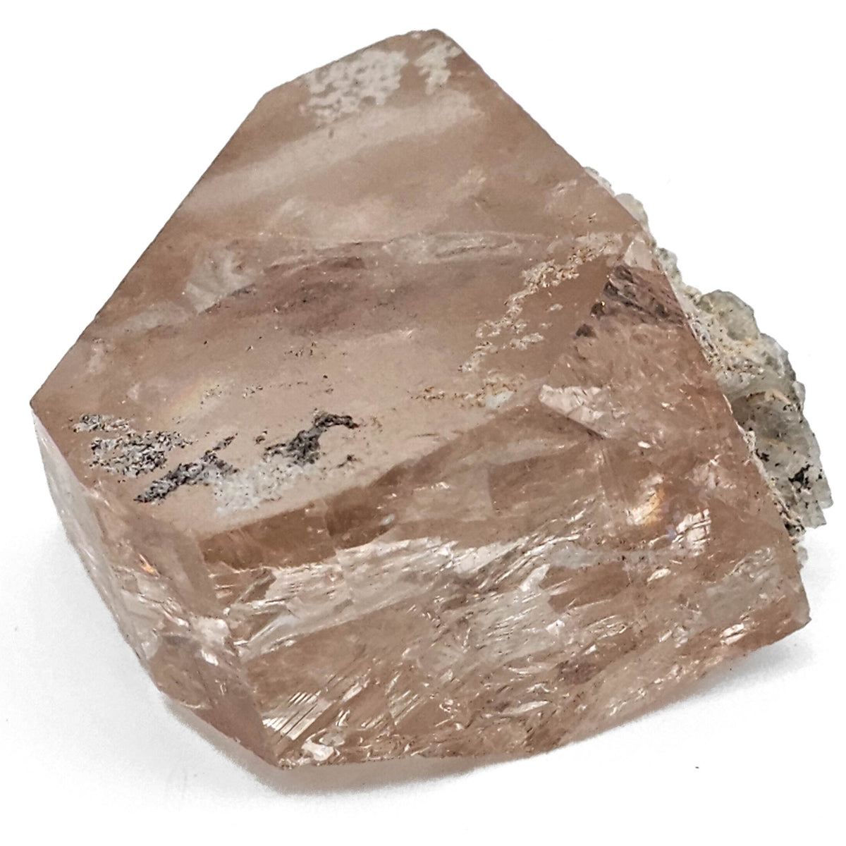 Champagne Topaz specimen from Katlang Topaz Mines, Khyber Pakhtunkhwa, Pakistan.