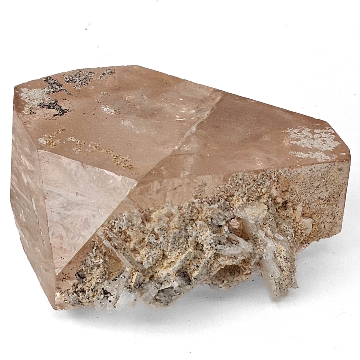Champagne Topaz specimen from Katlang Topaz Mines, Khyber Pakhtunkhwa, Pakistan.