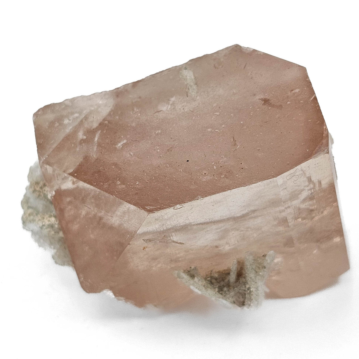 Champagne Topaz specimen from Katlang Topaz Mines, Khyber Pakhtunkhwa, Pakistan.