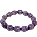 Charoite - Barrel Bead Bracelet