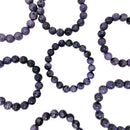 Charoite - Round Bead Bracelet - Russia - Crown chakra
