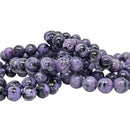 Charoite - Round Bead Bracelet - Russia - Crown chakra