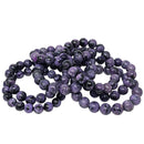 Charoite - Round Bead Bracelet - Russia - Crown chakra