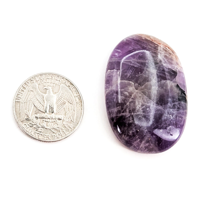 Chevron Amethyst - Worry Stone
