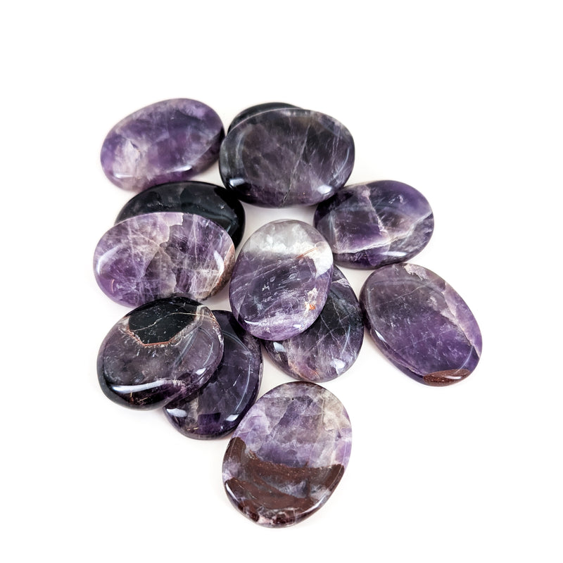 Chevron Amethyst - Worry Stone