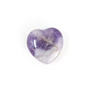 Chevron Amethyst - Mini Heart