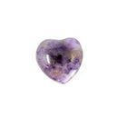 Chevron Amethyst - Mini Heart