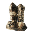 Chocolate Calcite - Mini Obelisk